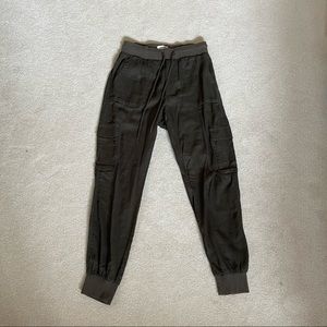 Garage Soft Dark Green Joggers